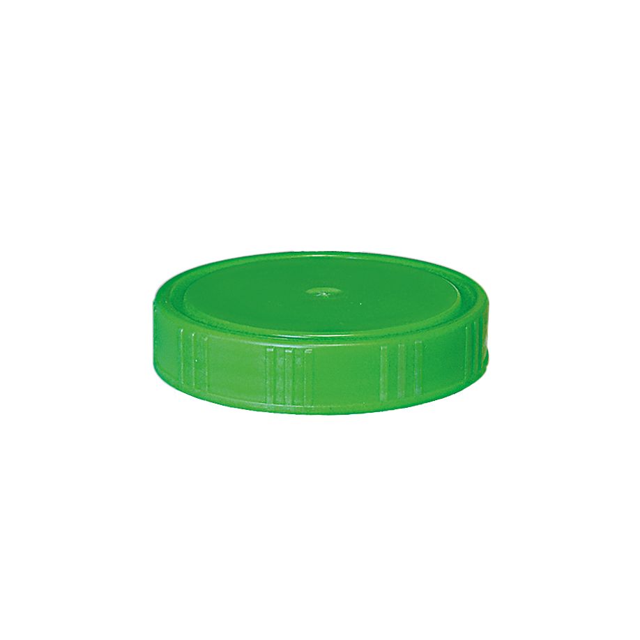 Grüne Deckel für Urinbecher mit Schraubverschluss, 100 Stück