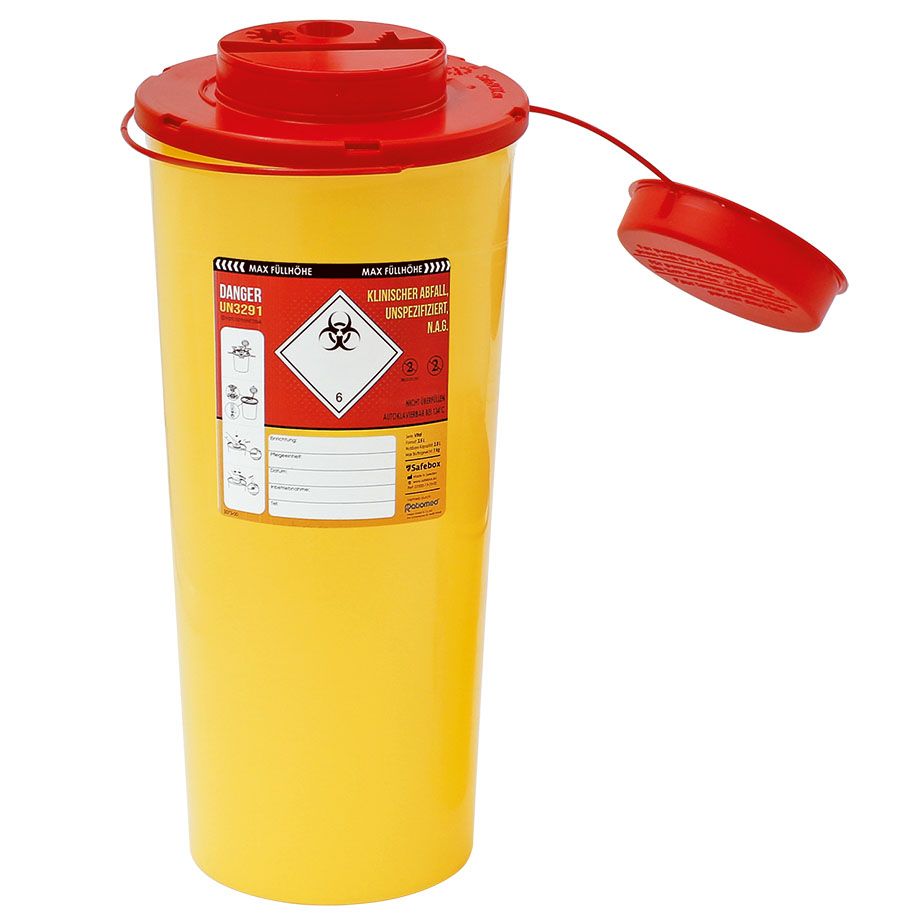Kanülenabwurfbehälter ratiomed Safe-Box, 3,5 Ltr.