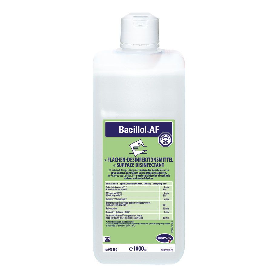 BODE Bacillol AF, Flächen-Desinfektion, Flasche à 1 Ltr.